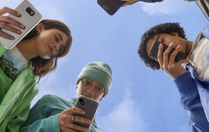 Adolescentes smartphones