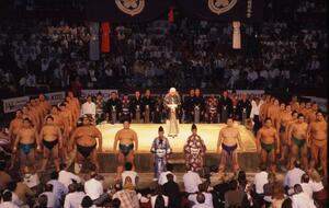 The Grand Sumo Tournament in 1991