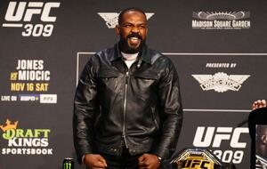 Jon Jones at the UFC 309 press conference