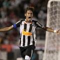 Neymar playing for Santos in 2012