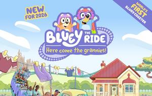 Alton Towers' Bluey coaster