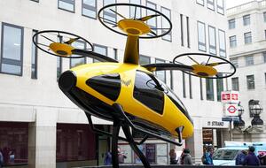 United Arab Emirates Flying Taxi in London