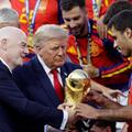 Gianni Infantino and Donald Trump