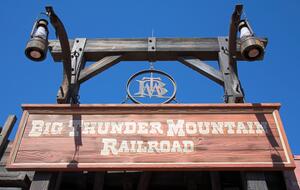 Big Thunder Mountain Railroad at Disney World