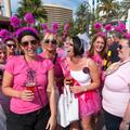 Tourists on a hen do in Benidorm