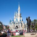 Cinderella Castle's original colour scheme