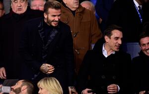 David Beckham and Gary Neville