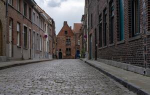 Bruges cobblestones