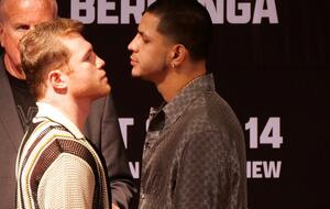 Saul 'Canelo' Alvarez and Edgar Berlanga