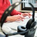 Person at computer