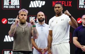 Jake Paul and Anthony Joshua