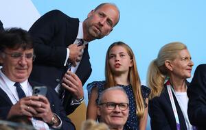 Prince William and Princess Charlotte