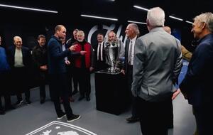 Prince William at Aston Villa (c) Instagram