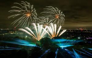 Alexandra Palace's fireworks festival