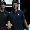 Andy Murray and Novak Djokovic