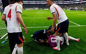 Jordan Henderson suffered a freak injury