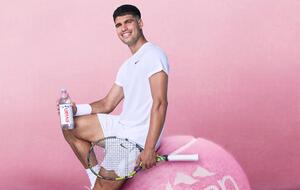 Carlos Alcaraz for evian