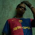 Travis Scott in Barcelona kit